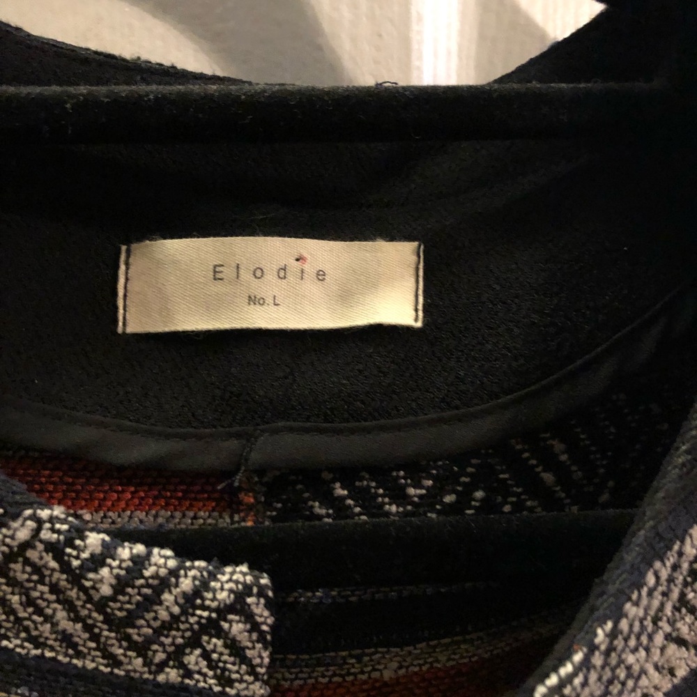 Tribal print cardigan